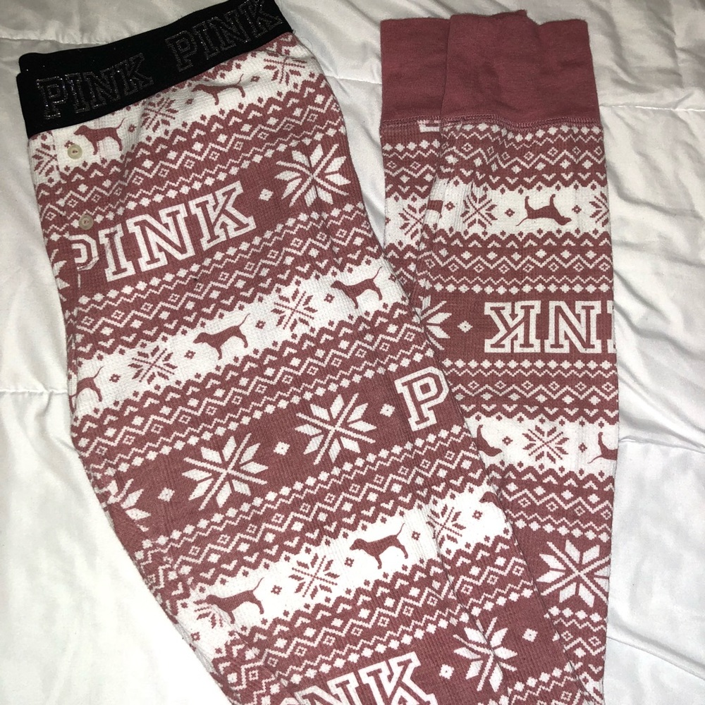 Pink Pajama Leggings!